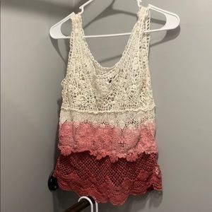 Ae lace tank top